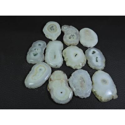 478Cts. Dyed Solar Druzy Agate Mix Shape Cabochon Loose Gemstone 11Pcs Lot A-708