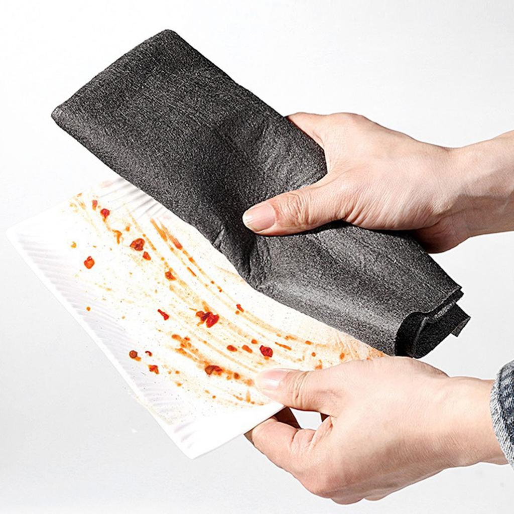 Glass Cleaning Cloth Strong Stain Removal Multifunction Microfiber Mirror Wipe Rag for Window Car