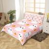 Cute Halloween Bedding & Pillowcase, Ghost Pumpkin Duvet Cover Set Dorm Bedding, Halloween Decor, Nursery Toddler Bedding Set