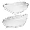 Car Headlight Glass Lampshade Headlight Shell Lens Lamp Cover Lens for-BMW 1 Series F20 116I 118I 120I 2016-2019