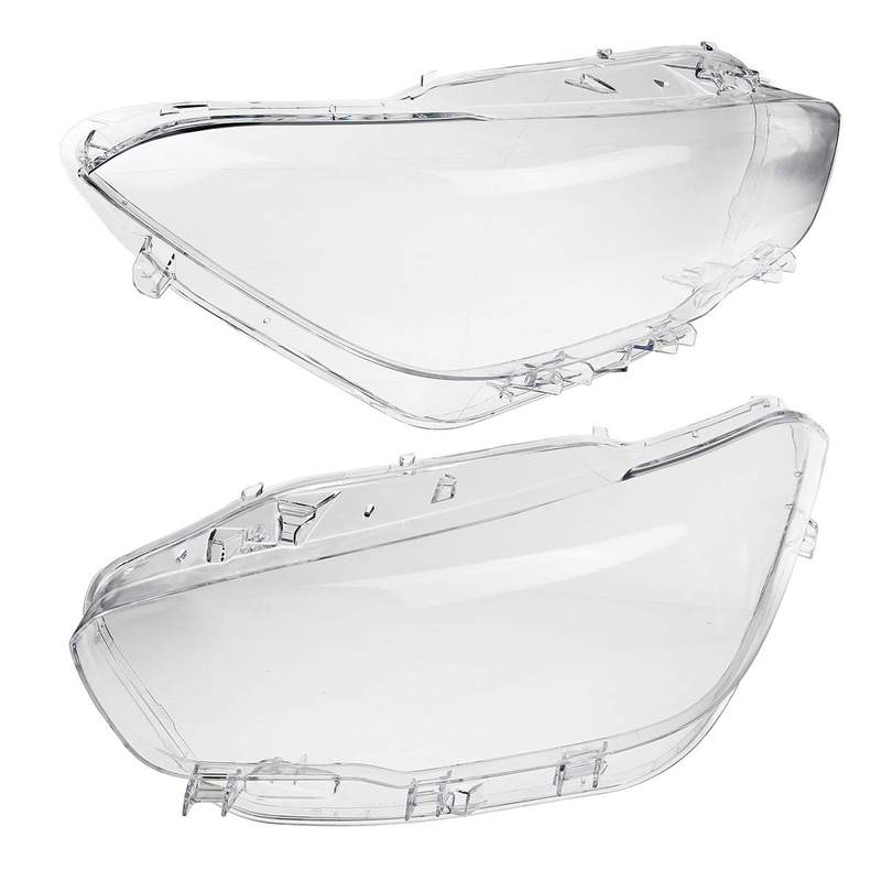 Car Headlight Glass Lampshade Headlight Shell Lens Lamp Cover Lens for-BMW 1 Series F20 116I 118I 120I 2016-2019