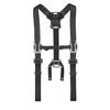 Safety Holder Black Features a New Waist Support Belt Stretchy Fabric To Reduce Strain On the Secure Connection with Screws and Button Hooks