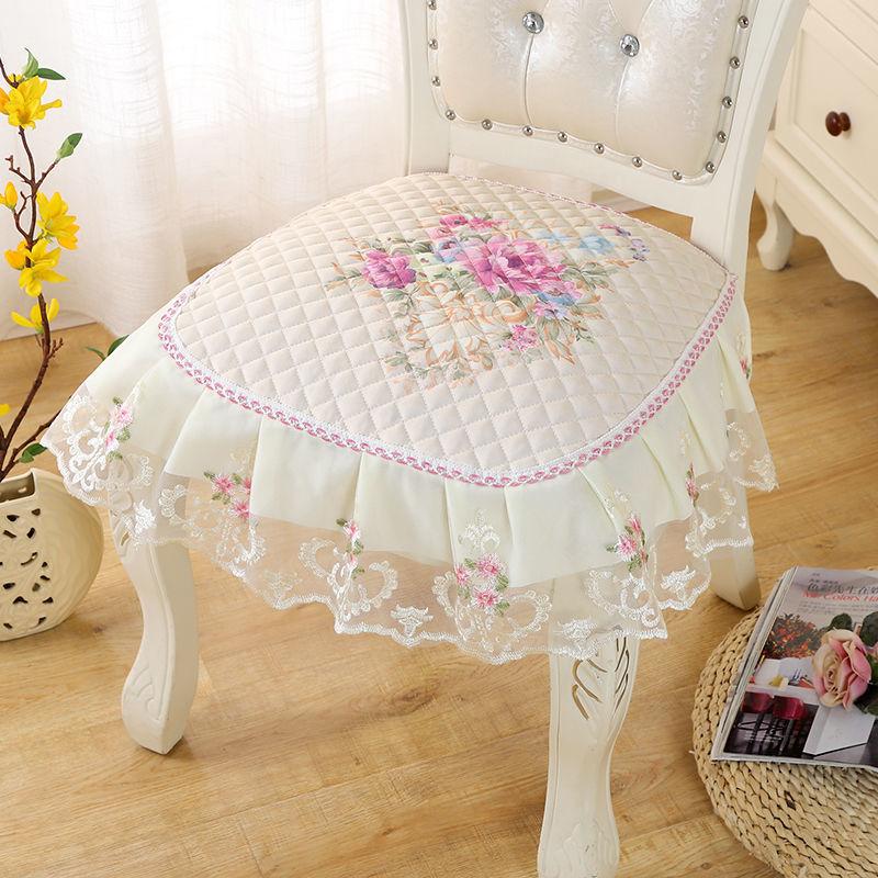 1pc, Four Seasons Polyester Chair Cushion - Anti-Slip Seat Cover for Dining Chairs - Universal Home Decor Accessory