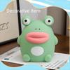 Cute Dimmable Nursery Nightlight Rechargeable Bedside Table Lamp Silicone Frog Night Lamp  Bedrooms