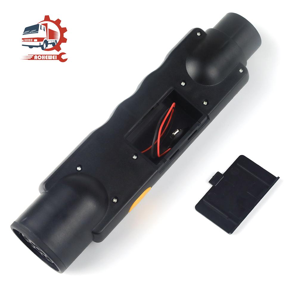 AOHEWEI 13 Pin Trailer Tester Indicator Lights Plug & Socket Connector Tool 12V Wiring Circuit Diagnostic for Caravan Truck
