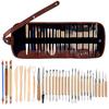 30-Piece Pottery & Sculpture Tool Set: Clay Carving Knives, Silicone Pens, DIY Stone Clay Tools