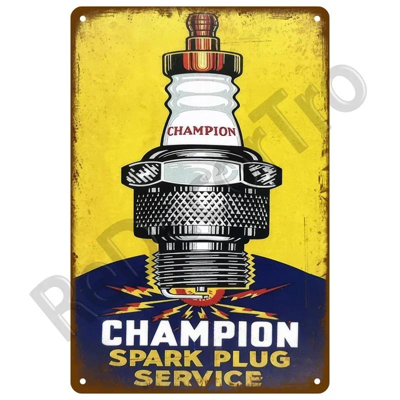 Tin Sign Poster Decorative Plates Wall Stickers Pub Garage Home Decor Auto Parts Vintage Motor Car Parts Service Metal Sign Art