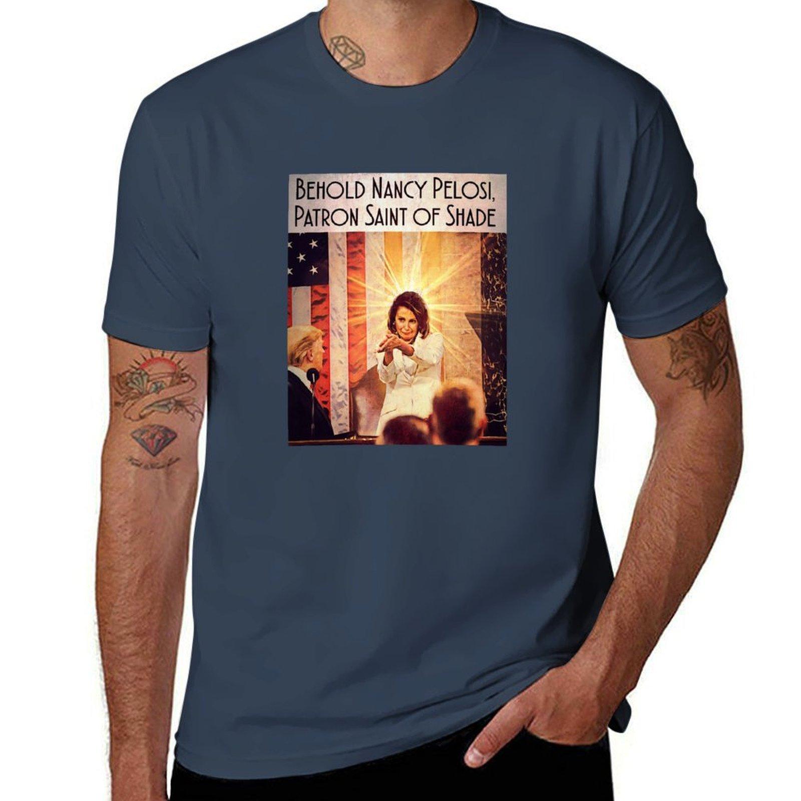 Nancy Pelosi Patron Saint of Shade TShirt Outdoor Sports Lightweight Tee S
