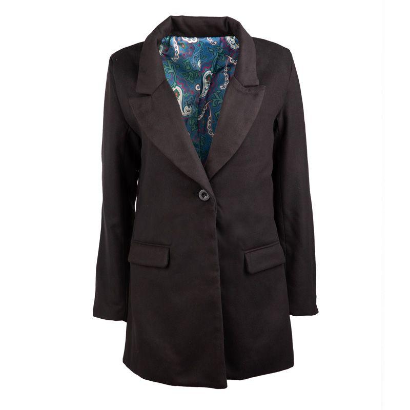 

Прямое пальто на черной пуговице Женское JOSEPH IN