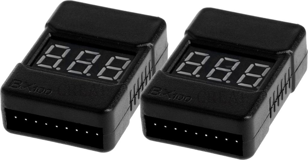 Audiofan Checker Per Cell Voltage Balance Check (Li-Po/Li-Ion/Li-Fe) Approx. 1.6 X 1.1 X