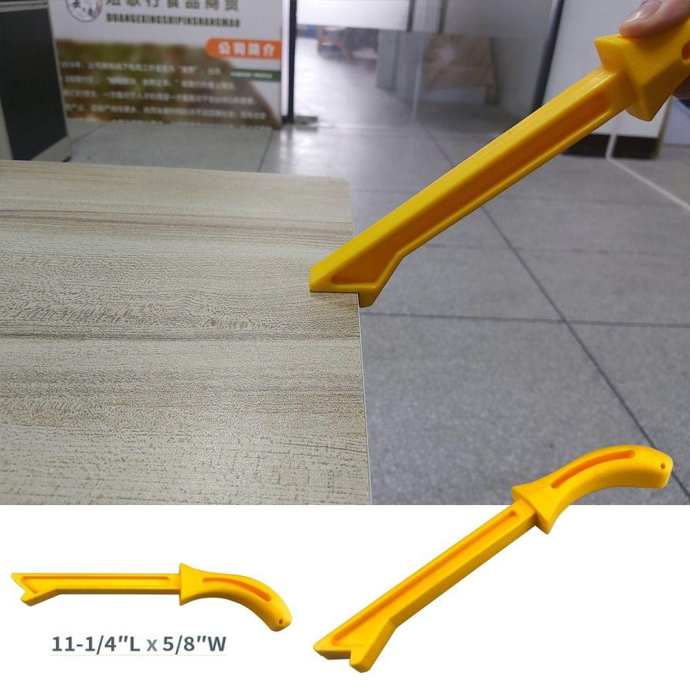 Yellow Block Pusher Tool Safety Hand Sawdust Wood Working Pusher Wood Saw Push Stick  Table