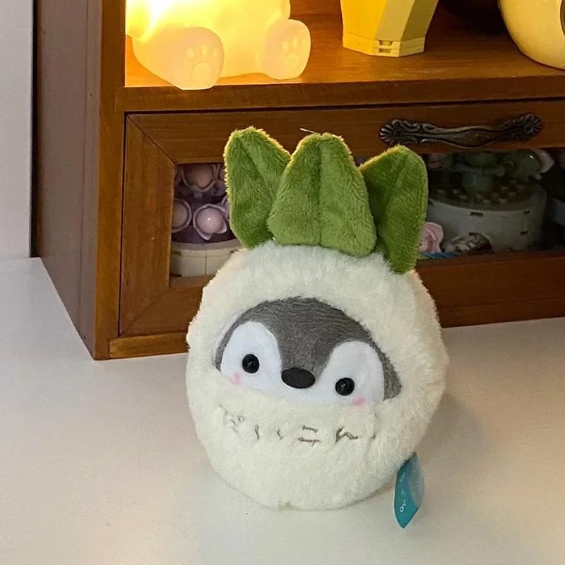 1 шт. Кавайная пингвин Плюшевая кукла Брелок Набитая Игрушки в дизайне Тайяки Мультяшный Милый Животный Плюшевая игрушка Плюшевый Брелок Подвеска для сумки