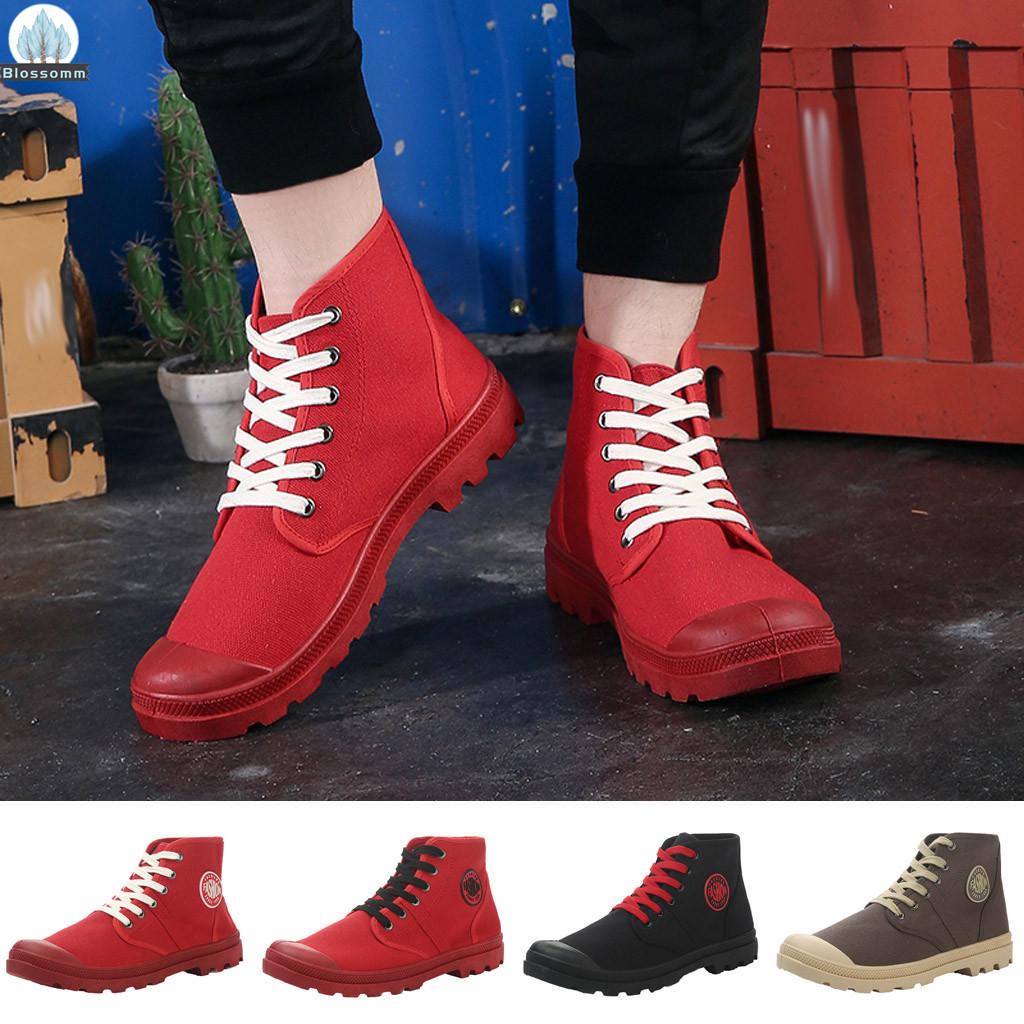 Buy Couple Canvas High Shoes Breathable Wild Casual Shoes NonSlip
