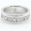 TIFFANY&Co. Atlas Ring Silver925 #6.0(US Size) 5.5g Women Used