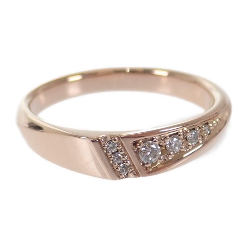 STAR JEWELRY  2PR0727 ring K18 Pink Gold Women