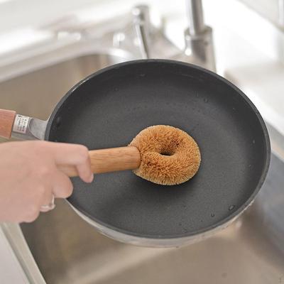 Pot and Pan Brush Multipurpose Kitchen Cleaning Tool Household Dish with Hanging