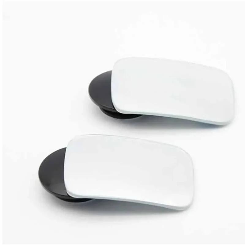 

2 шт. Автомобильное зеркало для слепых зон, вращающееся на 360 градусов, безрамное вспомогательное зеркало заднего вида, автомобильные мотоциклетные широкоугольные секторные зеркала