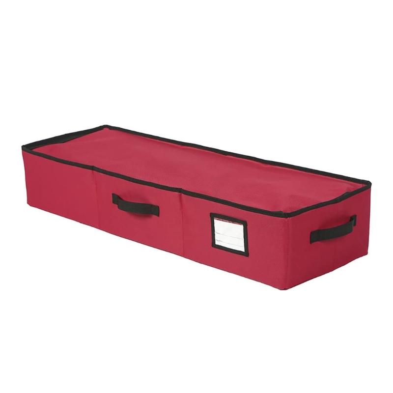 

Foldable Compartment Organizers Box Waterproof Oxfords Cloth for Christmas Light Storage 1