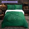 Biancheria da Letto a Tema Sporting CP FC Set 3 Pezzi Copripiumino Biancheria da Letto Decorativa per Camera Adolescenti Decorazione Casa