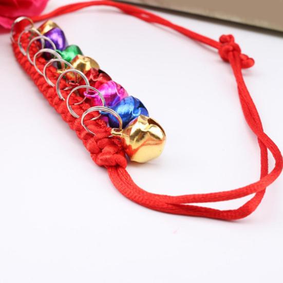 Handmade Red Rope Cat Collar with Cute Bell Fashion Lightweight Comfortable Pet Accessories