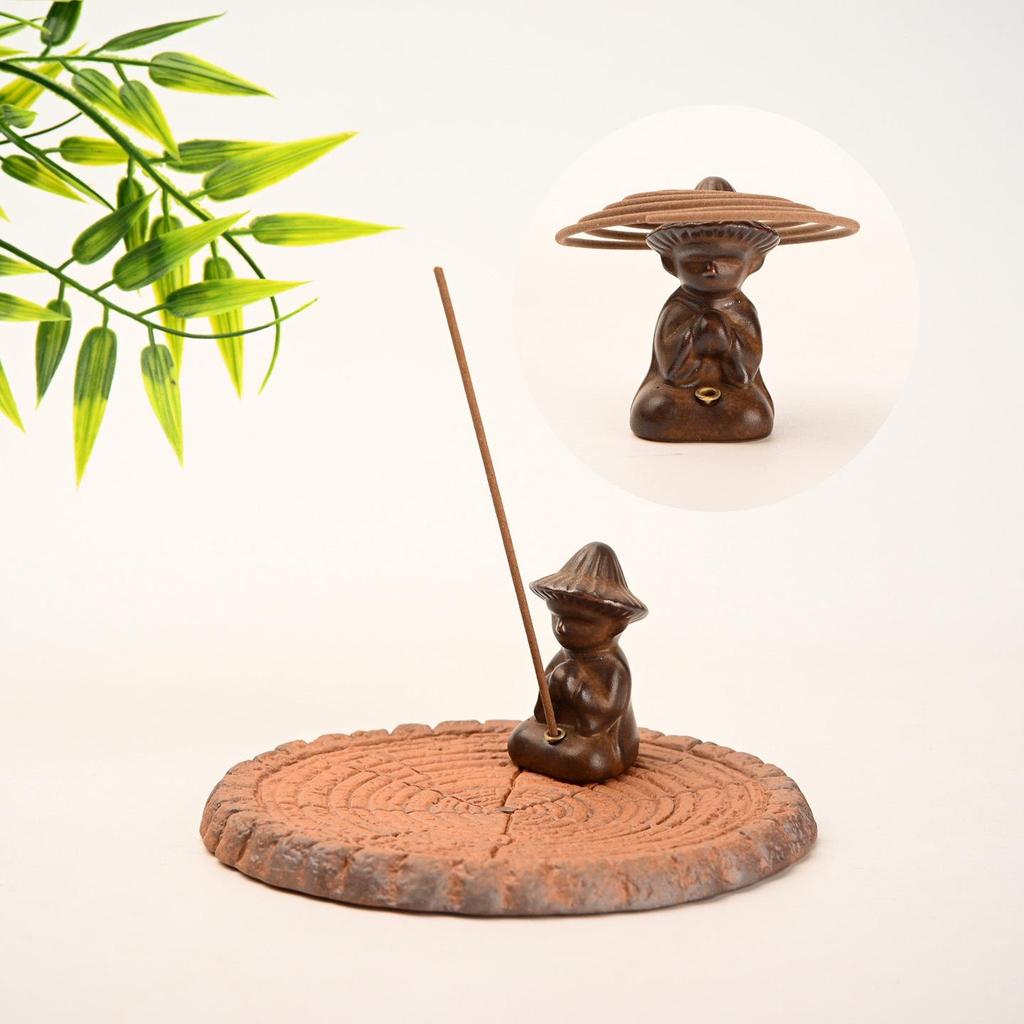 Ceramic Incense Burner for Indoor Use - Creative Holder for Agarwood & Sandalwood