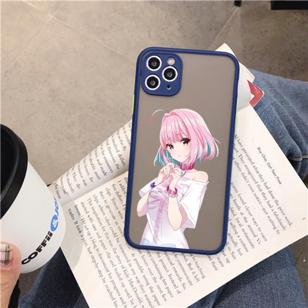 Riamu Yumemi Anime Phone Case for iPhone 14 11 12 13 Mini Pro Max 8 7 Plus X XR XS MAX Translucent Matte Cover