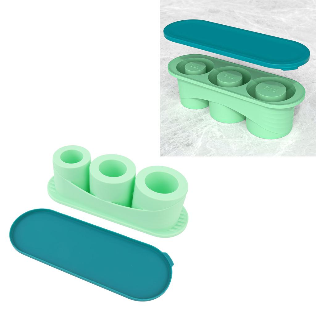 Hollow Cylinder   Tray Quick Release Silicone High Low Temperature Resistant with Lid 3 Hollow Cylinder   Maker for 30oz 40oz