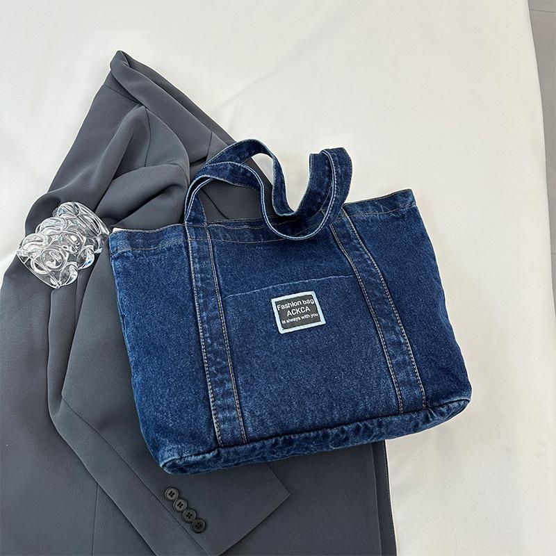 

Новая холщовая сумка литературная личность женская школьная сумка ученица средней школы большая вместительная сумка красивая сумка через плечо женская темно-синий