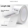 Exhaust Pipe Insulation Tape Exhaust Heat Tape Manifold Downpipe High Temperature Bandage Tape Silver Adhesive Tape