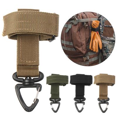 Outdoor Safety Nylon Climbing Hanging Buckle Glove Hook Rope Storage