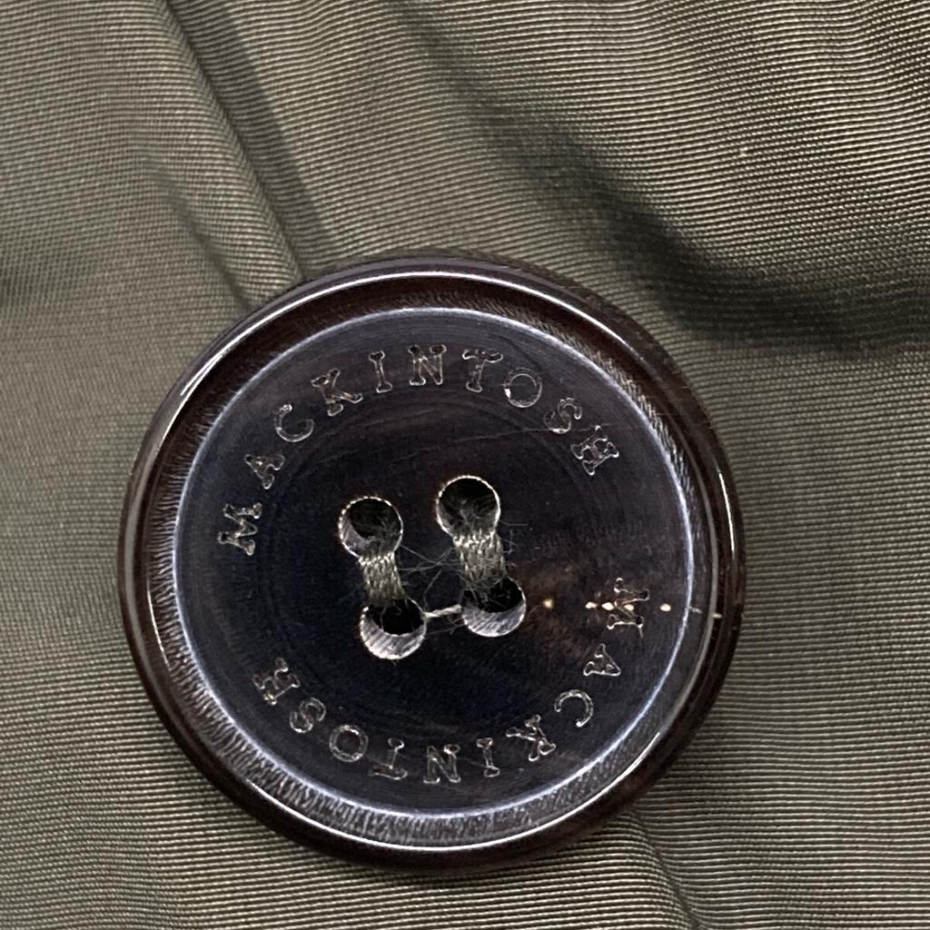 MACKINTOSH GD-026 Khaki Nylon 2-Way Down Coat Hoodie coat 38 khakiUsed