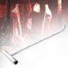 Manhole Hook Tool with T Shape Handle Rolling Lifting Butcher Pull L