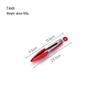 Silicone Stainless Steel BBQ Food Tongs - High Temperature Resistant Kitchen Tool