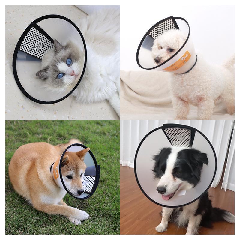 Elizabethan Soft Collar for Dogs & Cats - Post-Op Pet Protectant