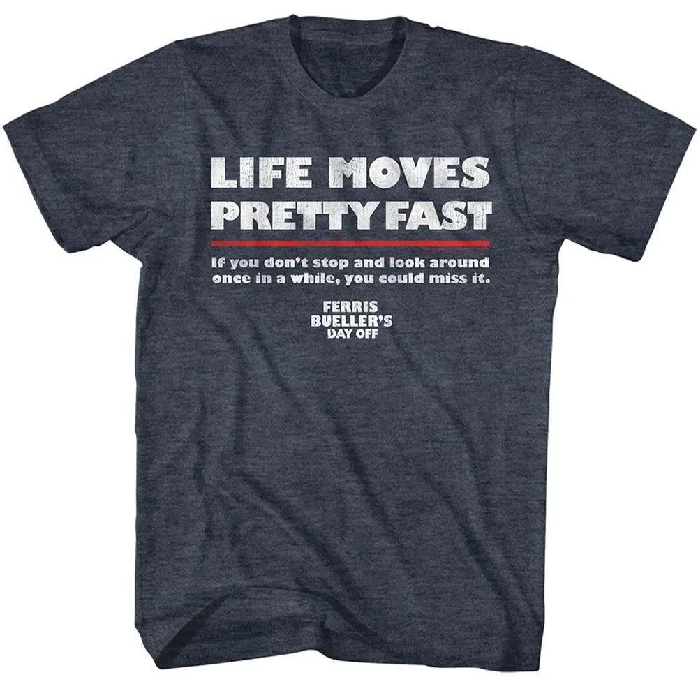 Ferris Beuller Life Moves Fast Movie Children s T-shirt 130