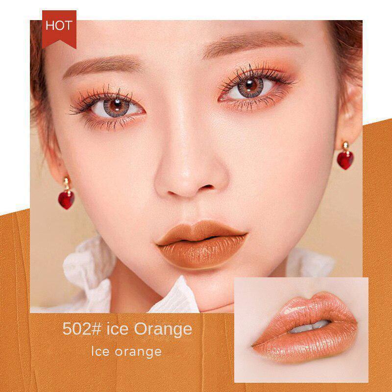 

Перламутровая губная помада с антипригарным покрытием, увлажняющие водостойкие помады, розово-фиолетовый блеск для губ для женщин.