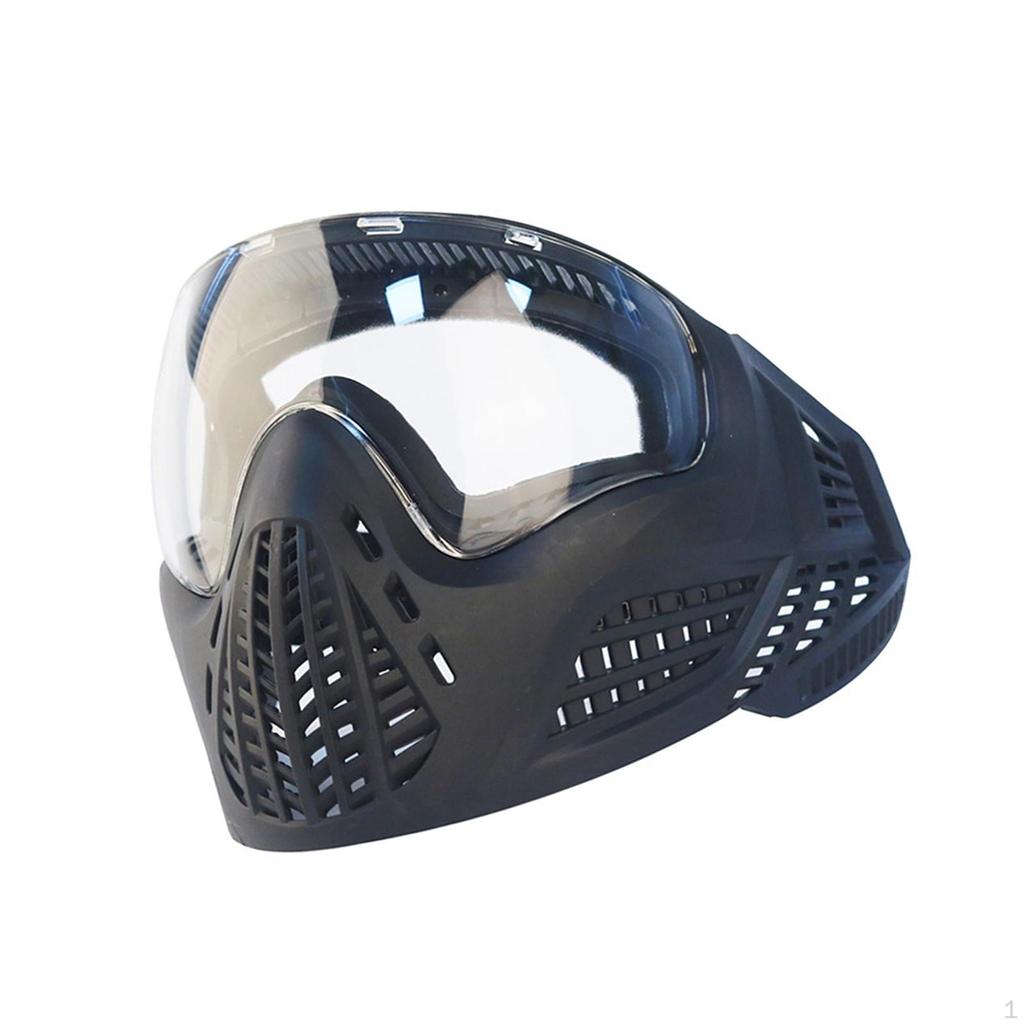 Outdoor PC Mask Accessories Breathable Equipment Multifunctional Protective Gear Face Shield for
