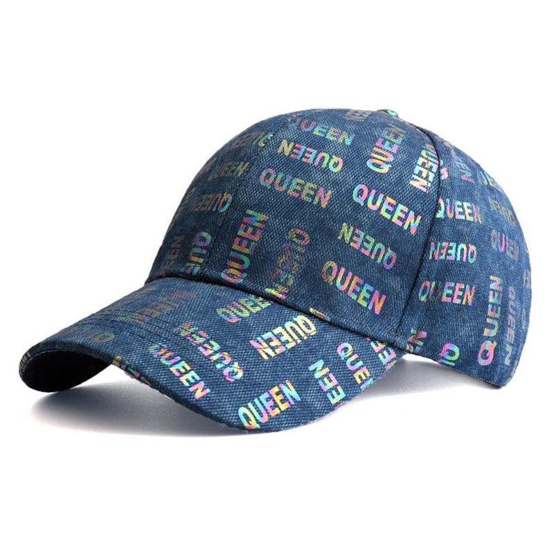 Print Plain Color Baseball Cap Breathable Sunshade Warm Couple Hat For Forthe four seasons