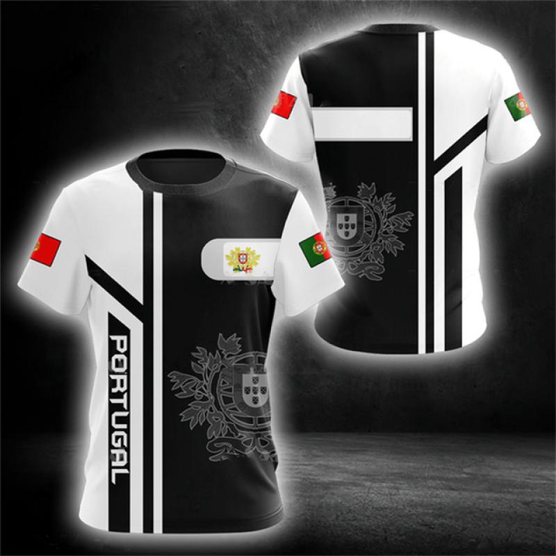 Potisk maďarské vlajky Pánské tričko vysoké kvality s krátkým rukávem Módní trička s kulatým výstřihem Street Harajuku Trička Retro nadměrné velikosti