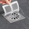 Disposable Shower Drain Hair Catcher Mesh Shower Drain Covers Floor Sink Strainer Filter Hair Stopper For Bathroom Kitchen
