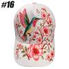 1PCS  Garden Morning Baseball Cap, Adjustable Hat, Hummingbird Flowers Theme Hat Lightweight and Breathable