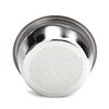 1 Pezzo 54mm Cestello Filtro Caffè di Precisione in Acciaio Inossidabile Doppia Tazza Portafiltro Senza Pressione per Macchine Espresso
