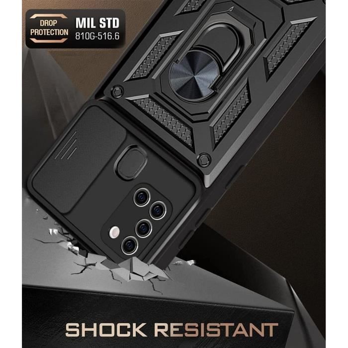 Coque de Protection - PROSHOP - Samsung A21S - Rigide - Mat - Armée