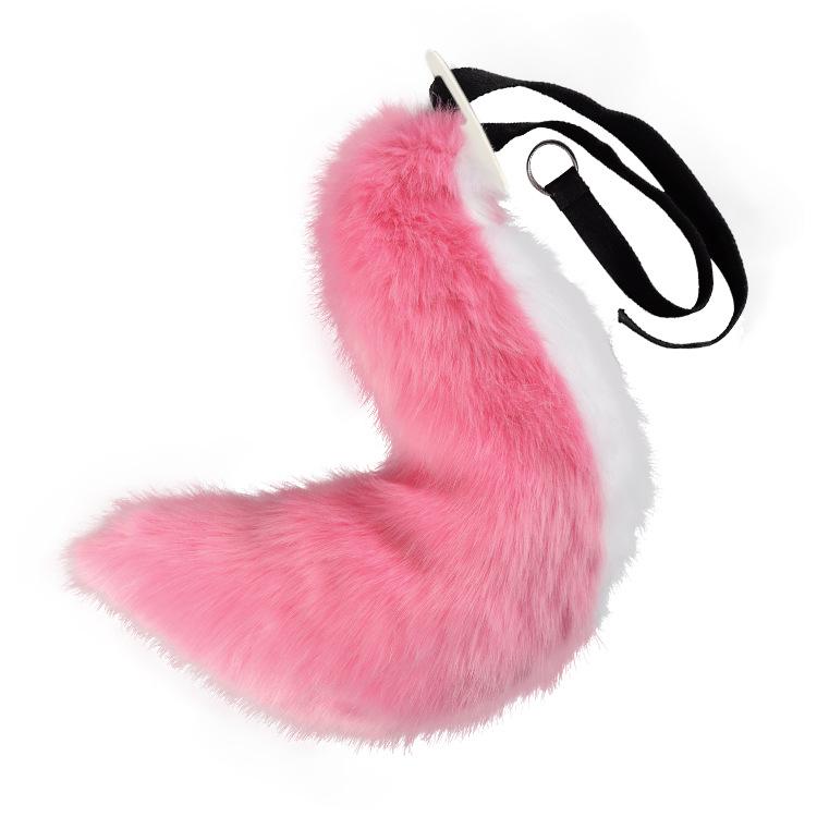 Set Fascia con Orecchie di Volpe e Coda Fatto a Mano - Carino Accessorio Cosplay per Tamamo-no-Mae