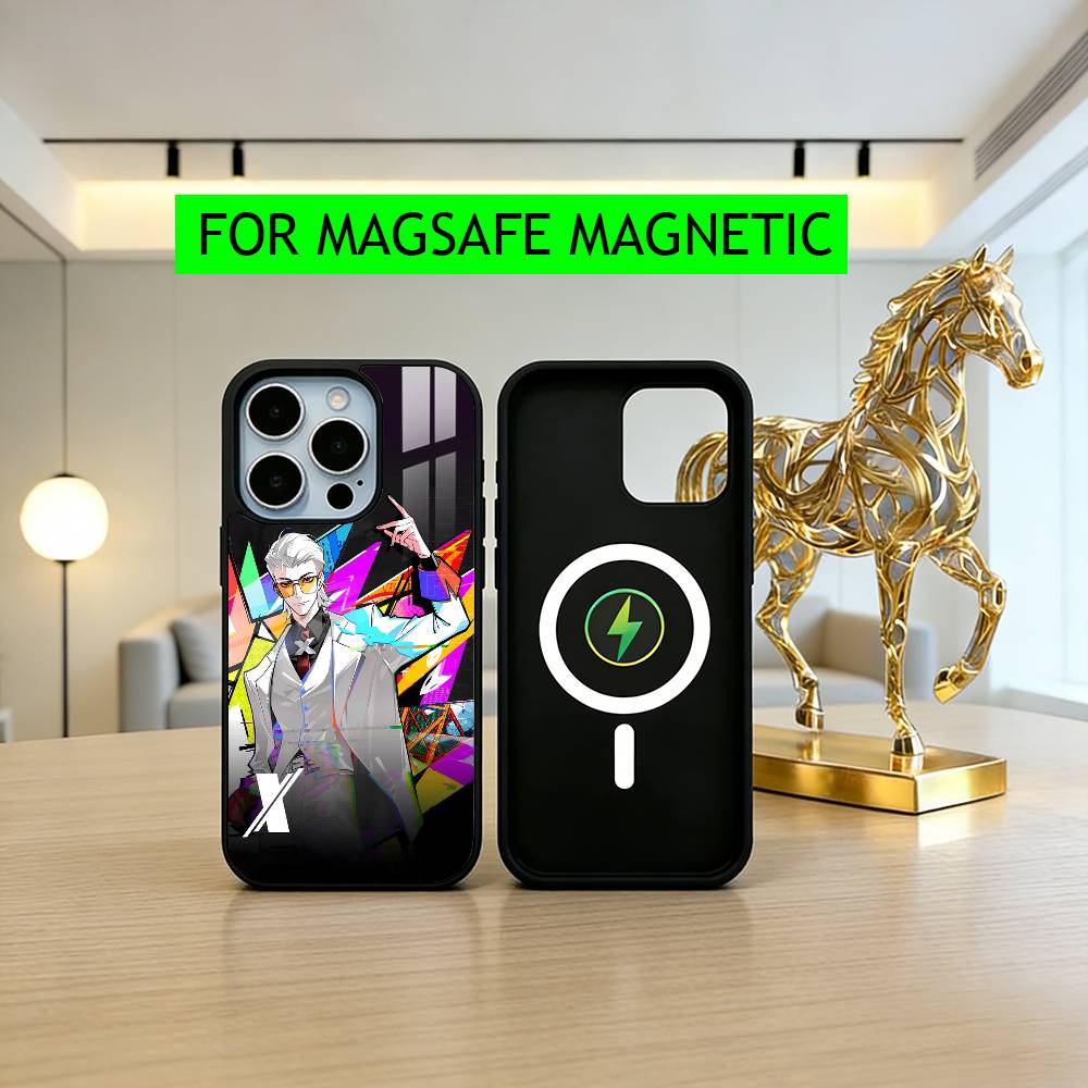 COOL MAN T-to B-be H-hero X-es Phone Case For iPhone17,16,15,14,13,12,11 Plus,Pro Magnetic with Magsafe Wireless Charging