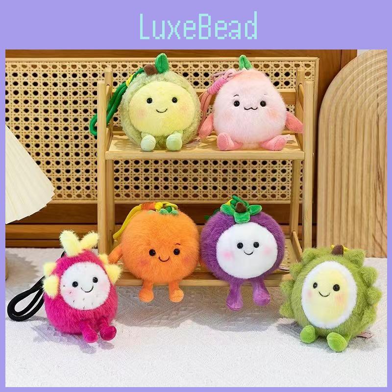 Fruit Plush Toy Mango Dragon Fruit With Soft Short Fleece For Kid Gift Collection