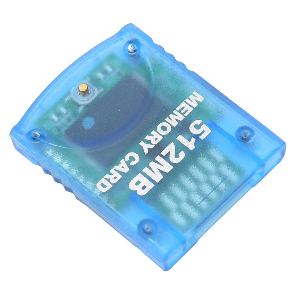 for Gamecube Memory Card Plug and Play High Speed Game Console Memory Card for Wii Console 512MB (8192Blocks)