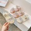 Girls' Shoes, Children's Baby Princess Sandals, New Style, Summer, Little Girls, Big Kids, Soft Soles, Stylish Crystal