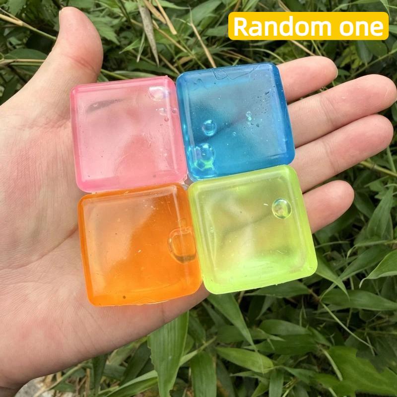 Maltose Colorful Glitter Squeezing Stress Ball Cute Slow Rebound Squeezing Toy For Children Adults Gift