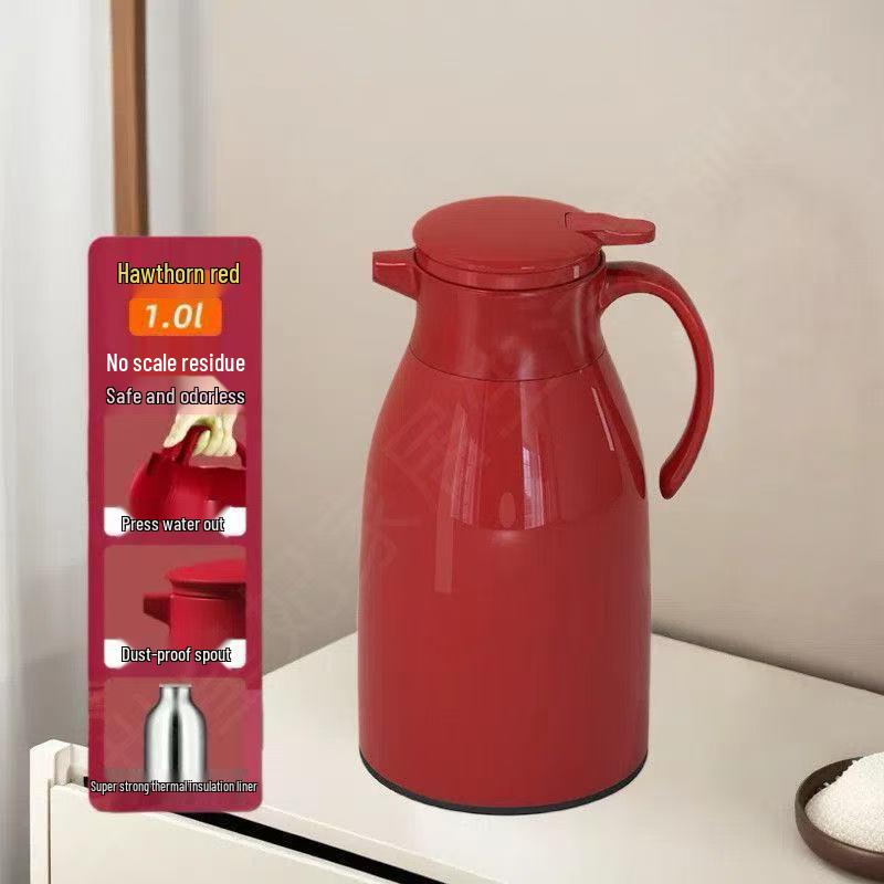 Large Capacity Glass Liner Thermos Flask for Home and Office